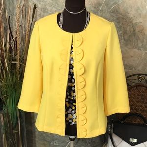 Madison Leigh 🌹 Stunning 2 piece suit jacket coat blazer & shirt set of 2